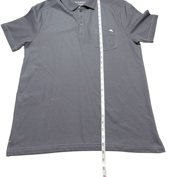Tommy Bahama IslandZone Polo Gray Size Medium - Picture 4 of 7
